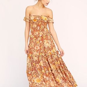 Spell and the gypsy Amethyst shirred dress size M